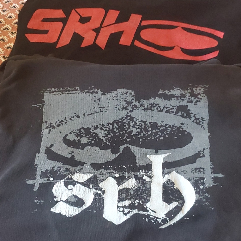 2 srh hoodies black size xxl